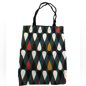 H&M Multicolored Thin Tote Bag with Inside Pocket